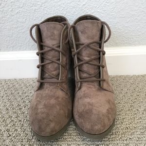 Madden Girl "Dallyy" Wedge Booties